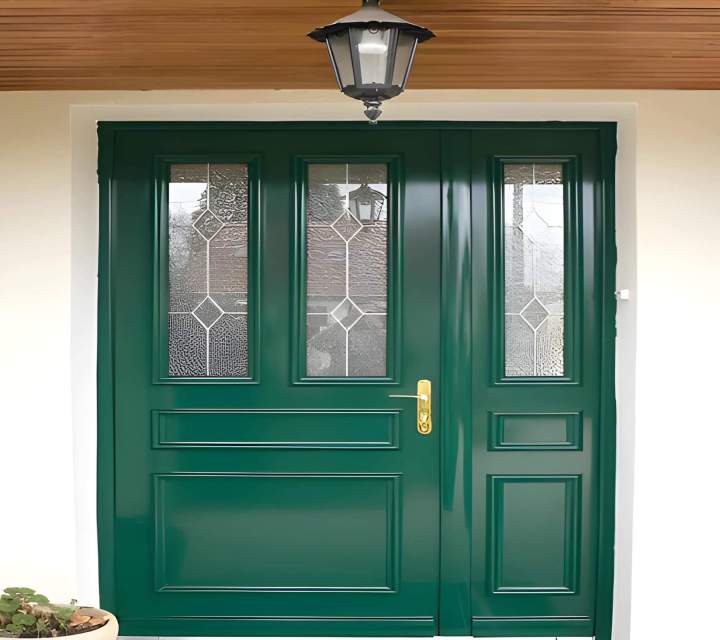 Porte d'entrée en bois Orléans